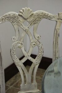 Annie Sloan DIY Distressing Dining Room Chairs